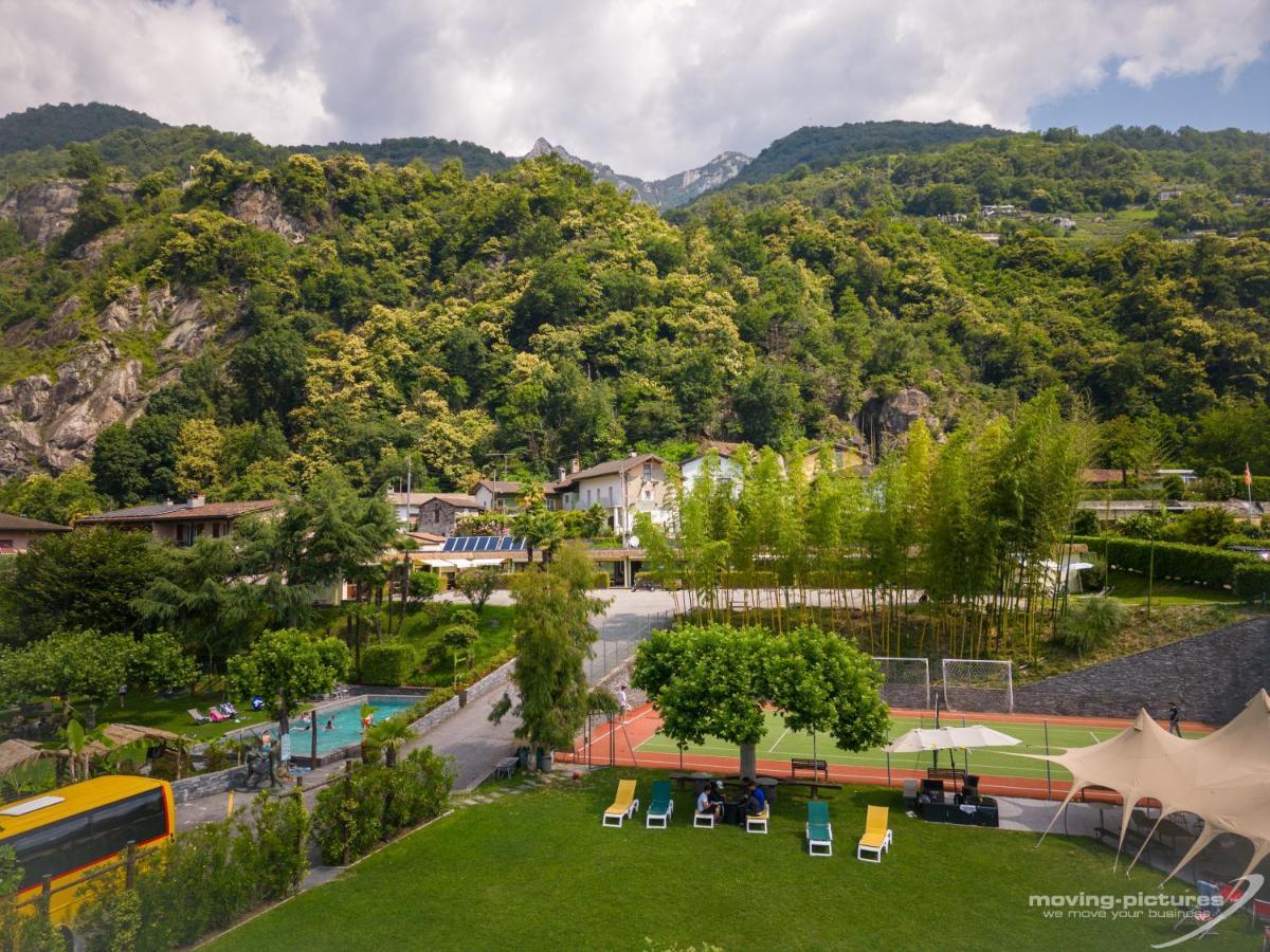 Bamboohouse Motel Riazzino Kültér fotó
